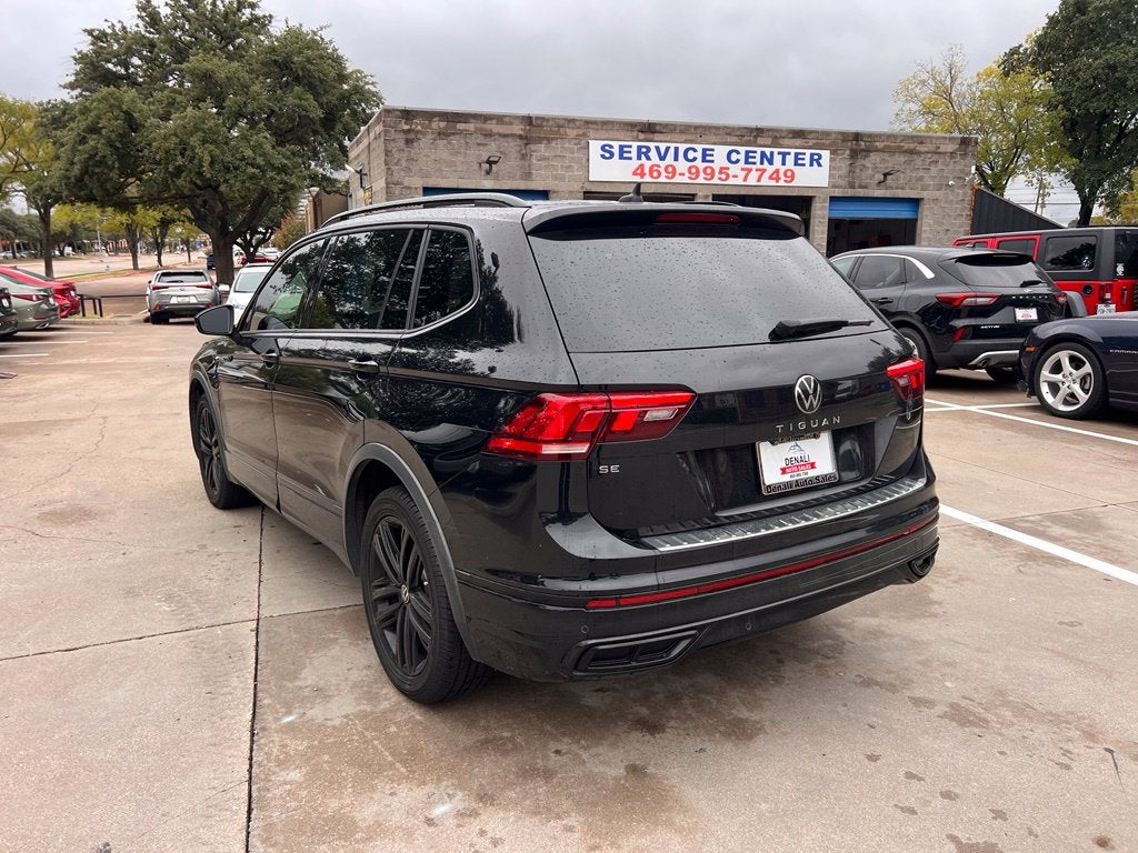 2022 Volkswagen Tiguan 2.0T SE R-Line Black